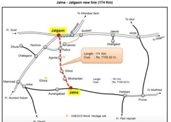 केंद्रीय मंत्रिमंडळात जळगाव-जालना रेल्वे मार्गाला मंजुरी, खान्देश-मराठवाडा जोडले जाणार