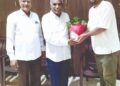 पीएच.डी प्राप्त डॉ. सागर खडके यांचा डॉ. उल्हास पाटील यांच्या हस्ते सत्कार