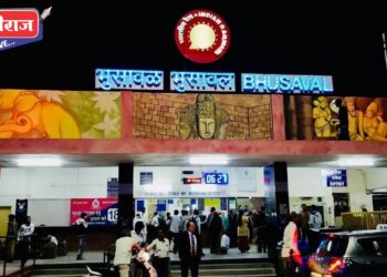 भुसावळ रेल्वे विभागाने जुलै महिन्यात १३६ कोटी रुपयांचा मिळविला महसूल