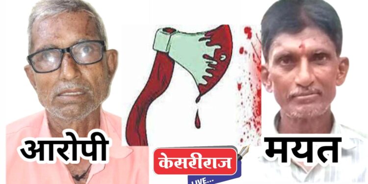 जमिनीच्या वादातून केला मोठ्या भावाने लहान भावाचा खून