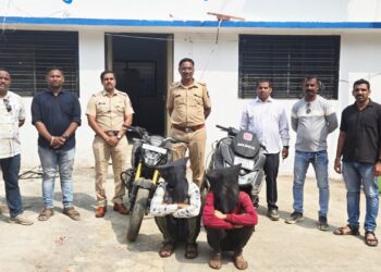 चोरीच्या दुचाकींसह मालेगावच्या चोरट्यांना अटक