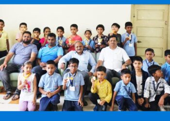 राज्यस्तरीय बुद्धिबळ स्पर्धेसाठी गौरव, द्रोणा तर मुलींमध्ये शौर्या, भाग्यश्रीची निवड