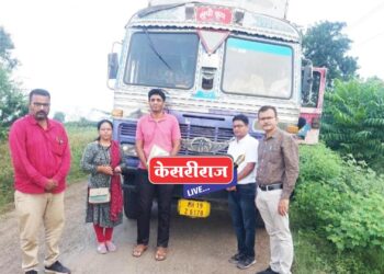 गुजरात राज्यातून आलेले बनावट खत गुणवत्ता नियंत्रण विभागाच्या भरारी पथकाने पकडले