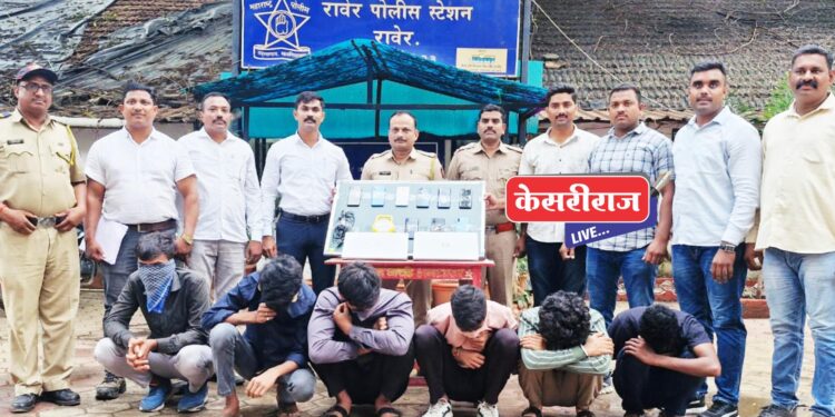 ऑनलाईन खेळांचे आमिष दाखवून फसवणूक : मध्यप्रदेशच्या ६ जणांना अटक