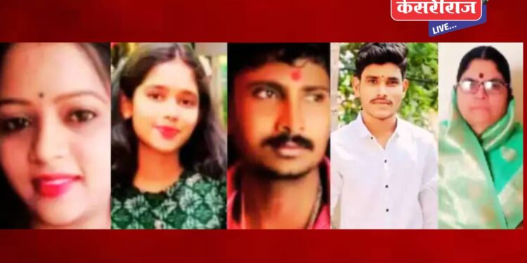 शिंदखेडा तालुक्यात भीषण अपघातात ५ जण ठार ; चार जण गंभीर