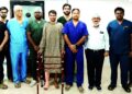गुडघ्यात झालेली गाठ काढण्यात अस्थिरोग तज्ञांना यश डॉ.उल्हास पाटील रूग्णालयात दुर्मिळ शस्त्रक्रिया