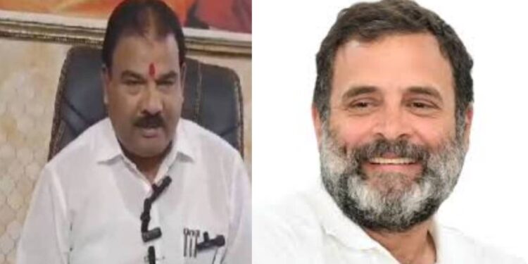 राहुल गांधींची जीभ छाटणाऱ्याला ११ लाखांचे बक्षीस