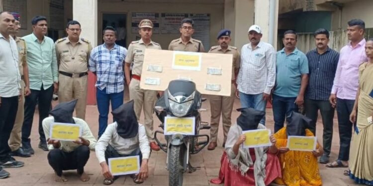 लग्नाचा बनाव करून पैसे उकळणाऱ्या बनावट नवरीसह टोळी गजाआड
