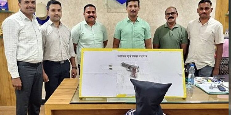 कानळद्याच्या तरुणाकडून गावठी कट्ट्यासह २ जिवंत काडतूस जप्त