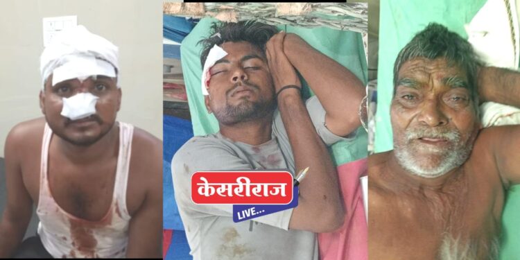 दोन गट भिडले, तरुणाच्या डोक्यात मारला कोयता : ६ जण जखमी