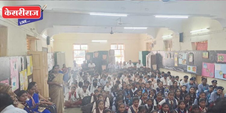 गो.से. हायस्कूल येथे तालुकास्तरीय स्काऊट-गाईड संघनायक प्रशिक्षण वर्ग उत्साहात