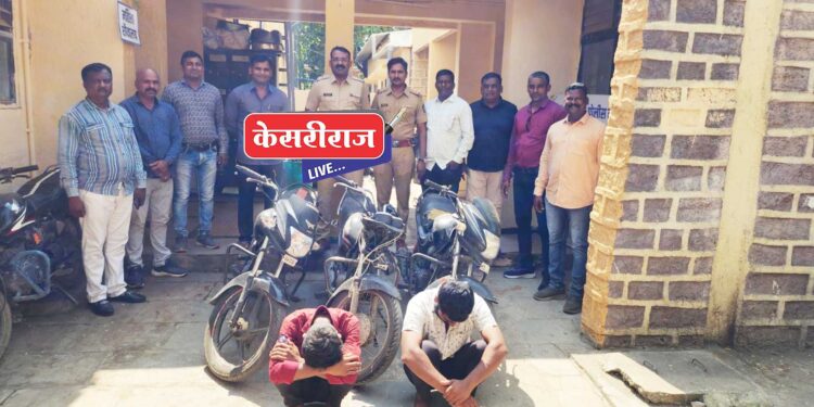 भुसावळ, जळगाव शहरातून दुचाकी चोरणाऱ्या दोघांना अटक, कोठडी