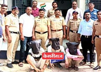 घरफोडी, तार चोरीप्रकरणी तीन गुन्हेगार जेरबंद