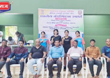 शालेय बॅडमिंटन क्रीडा स्पर्धेत अनुभूती निवासी स्कूलचे वर्चस्व