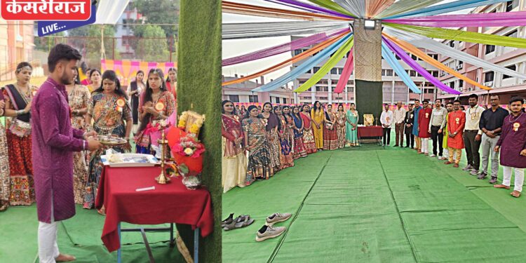 नवरात्री महोत्सवानिमित्त एसएसबीटी संस्थेत दांडिया नाईट कार्यक्रम