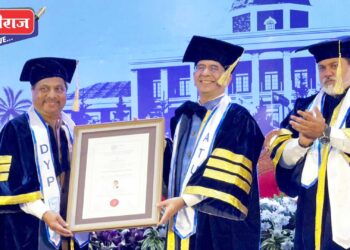 अनिल जैन यांना डी.वाय.पाटील कृषी व तांत्रीक विद्यापीठाची डॉक्टरेट प्रदान