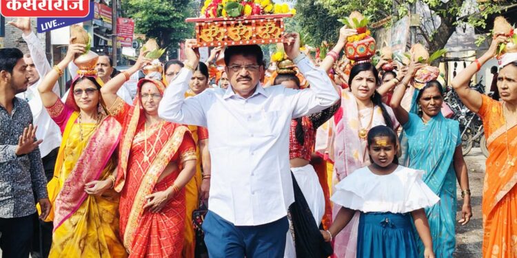 अध्यात्मिक उन्नतीसाठी शिवमहापुराण कथा लाभदायी : आ. राजूमामा भोळे