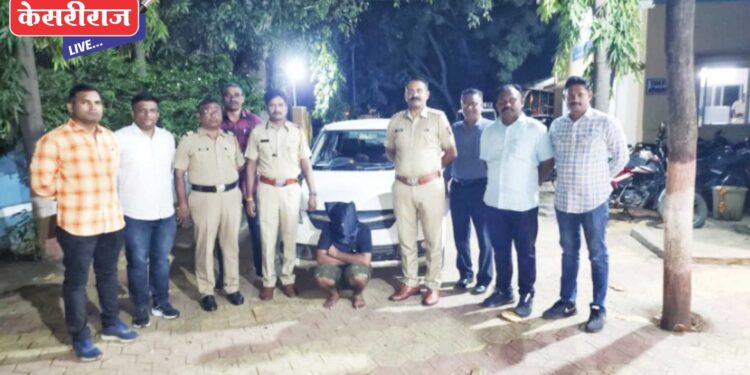 कार चोरी करणारा संशयित एमआयडीसी पोलिसांच्या जाळ्यात, ५ दिवस कोठडी