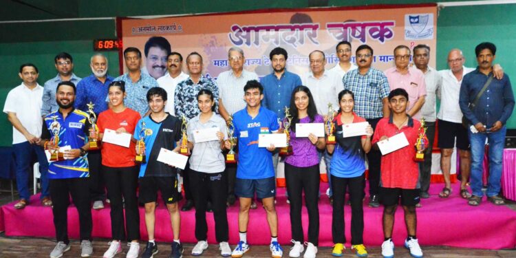 आमदार राजूमामा भोळे चषक अंतर्गत ४ थी राज्य अजिंक्यपद टेबल टेनिस स्पर्धा उत्साहात