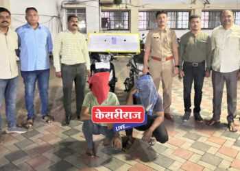 दुचाकीचोरासह विकत घेणाऱ्याला अटक, दोघांकडून मुद्देमाल जप्त