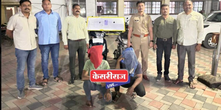 दुचाकीचोरासह विकत घेणाऱ्याला अटक, दोघांकडून मुद्देमाल जप्त