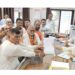 ढोलताशांच्या गजरात उमेदवार दिलीप खोडपेंचा अर्ज दाखल