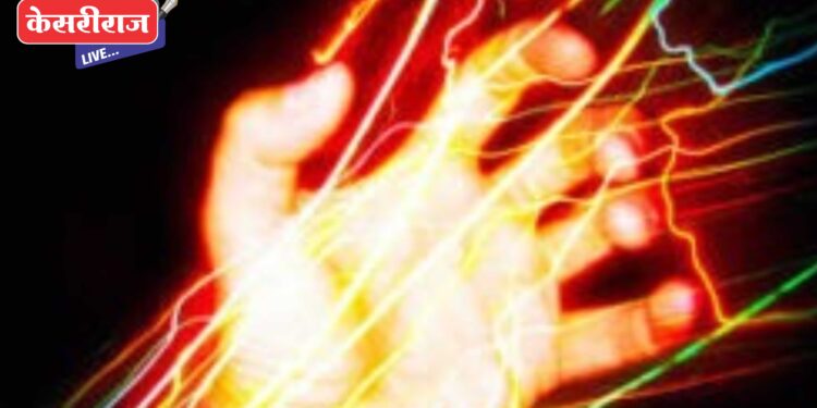 दुर्गोत्सव मंडळातील कार्यकर्त्याचा विजेचा धक्का लागल्याने मृत्यू