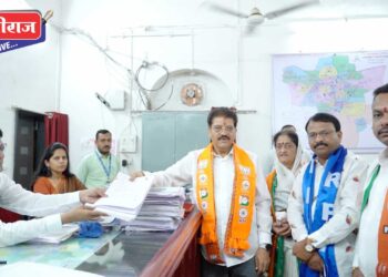 आ. राजूमामा भोळे यांनी दाखल केला नामांकन अर्ज