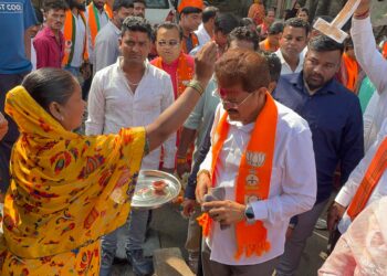 महर्षी वाल्मिकी नगर, मालुसरे नगर, जैनाबाद आ. राजूमामांच्या स्वागतासाठी सजले..!