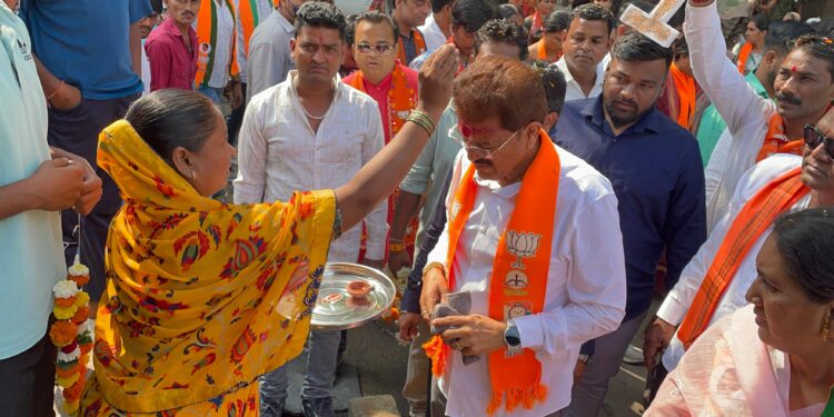 महर्षी वाल्मिकी नगर, मालुसरे नगर, जैनाबाद आ. राजूमामांच्या स्वागतासाठी सजले..!