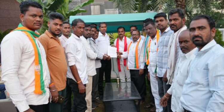 एकलव्य स्वाभिमान संघटनेचा आ. मंगेश चव्हाण यांना पाठींबा