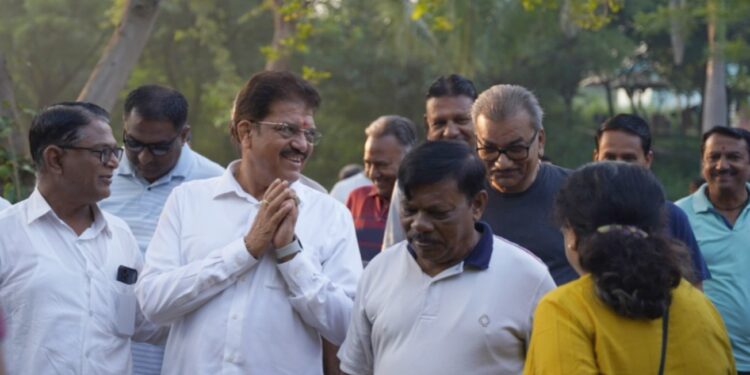 महायुतीचे उमेदवार आ. राजूमामा भोळे यांच्या गाठीभेटी सुरु