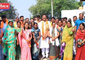 आ. किशोर पाटील यांच्या प्रचारार्थ महारॅलीचे आयोजन