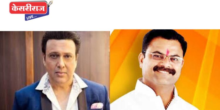 पाचोरा, भडगावात अभिनेते गोविंदा यांच्या ‘रोड शो’ चे आयोजन