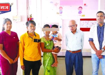 हिमोफिलीयाग्रस्त बालकावर यशस्वी उपचार 