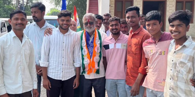 महाविकासआघाडीचे उमेदवार दिलीप खोडपे यांची जामनेर तालुक्यात प्रचारात आघाडी