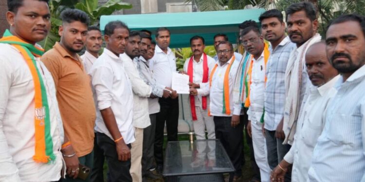 एकलव्य स्वाभिमान संघटनेचा आ. मंगेश चव्हाण यांना पाठींबा