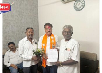 दाणा बाजार माथाडी हमाल कामगार सेनेतर्फे महायुतीचे उमेदवार आ. राजूमामा भोळे यांना जाहीर पाठिंबा