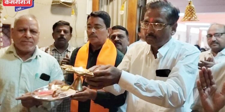 आ. किशोर पाटील यांना मंत्रिमंडळात स्थान मिळण्यासाठी साकडे