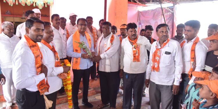 अमोल चिमणराव पाटील यांना भडगाव तालुक्यातील गावांमध्ये भरघोस पाठिंबा