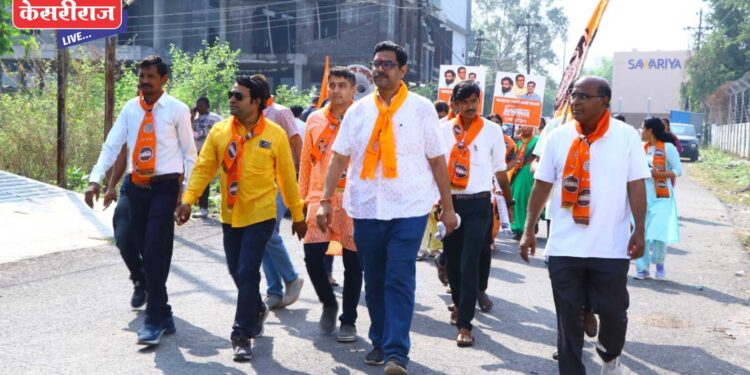 उमेदवार डॉ. अनुज पाटील यांना नागरिकांकडून प्रतिसाद