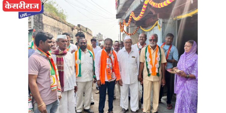 जामनेर तालुक्यात वाकोद, टाकळी, भागदरा भागात दिलीप खोडपेंना प्रतिसाद