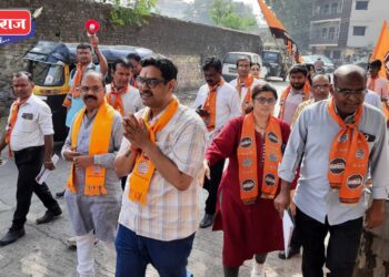 उमेदवार डॉ. अनुज पाटील यांच्या गाठीभेटी सुरु