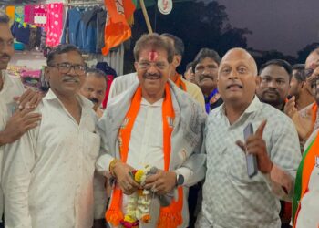 जळगाव शहर वुलन मार्केट असोसिएशनचा आ. राजूमामा भोळे यांना पाठिंबा