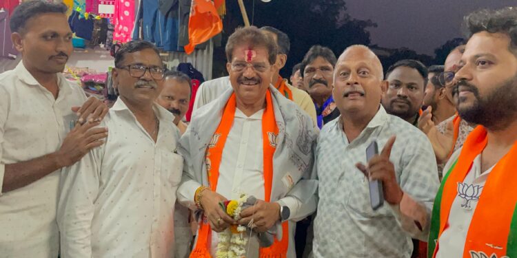 जळगाव शहर वुलन मार्केट असोसिएशनचा आ. राजूमामा भोळे यांना पाठिंबा