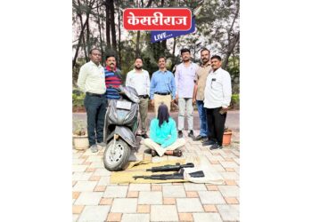 ऑर्डनन्स फॅक्टरीतून रायफल चोरणारा अटकेत, चोरीचा मुद्देमाल जप्त