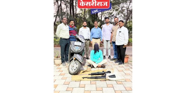 ऑर्डनन्स फॅक्टरीतून रायफल चोरणारा अटकेत, चोरीचा मुद्देमाल जप्त