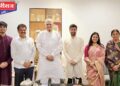 आ. राजूमामा भोळे यांनी सहकुटुंब घेतली माजी मंत्री सुरेशदादांची भेट