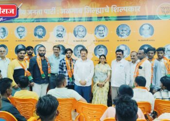 सुप्रीम कॉलनीतील शेकडो तरुणांचा भारतीय जनता पक्षात प्रवेश