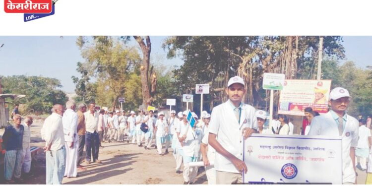 मानव अधिकार दिनानिमित्त तर्सोद येथे जनजागृती रॅली